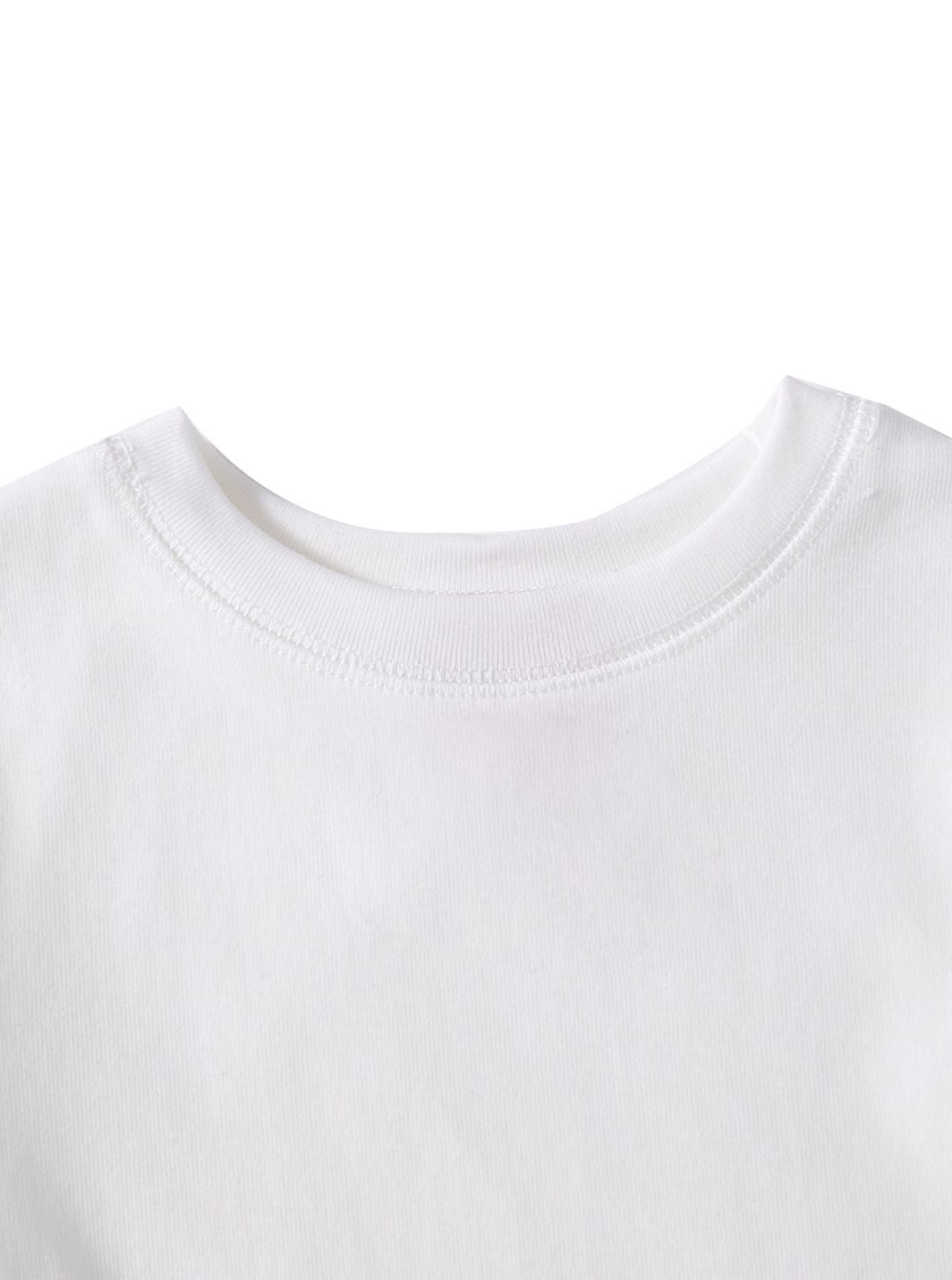 Emblem Long T-shirt - Ivory