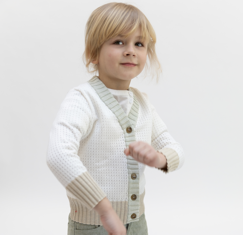 Cardigan Eyelet 3 Colors