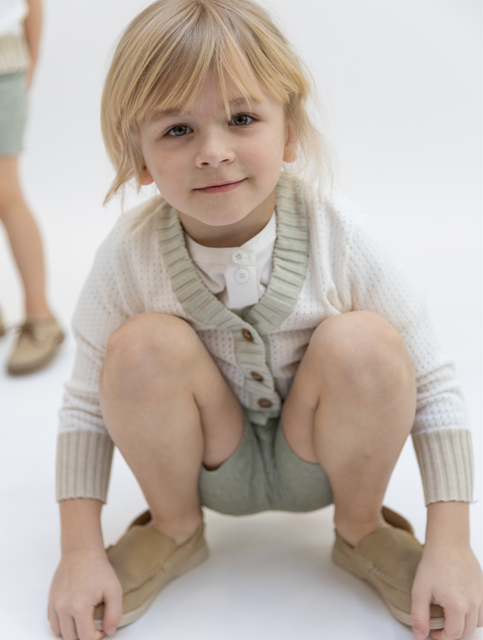 Cardigan Eyelet 3 Colors