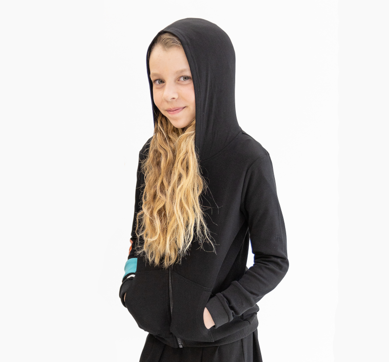 Printed Stripe Sweater