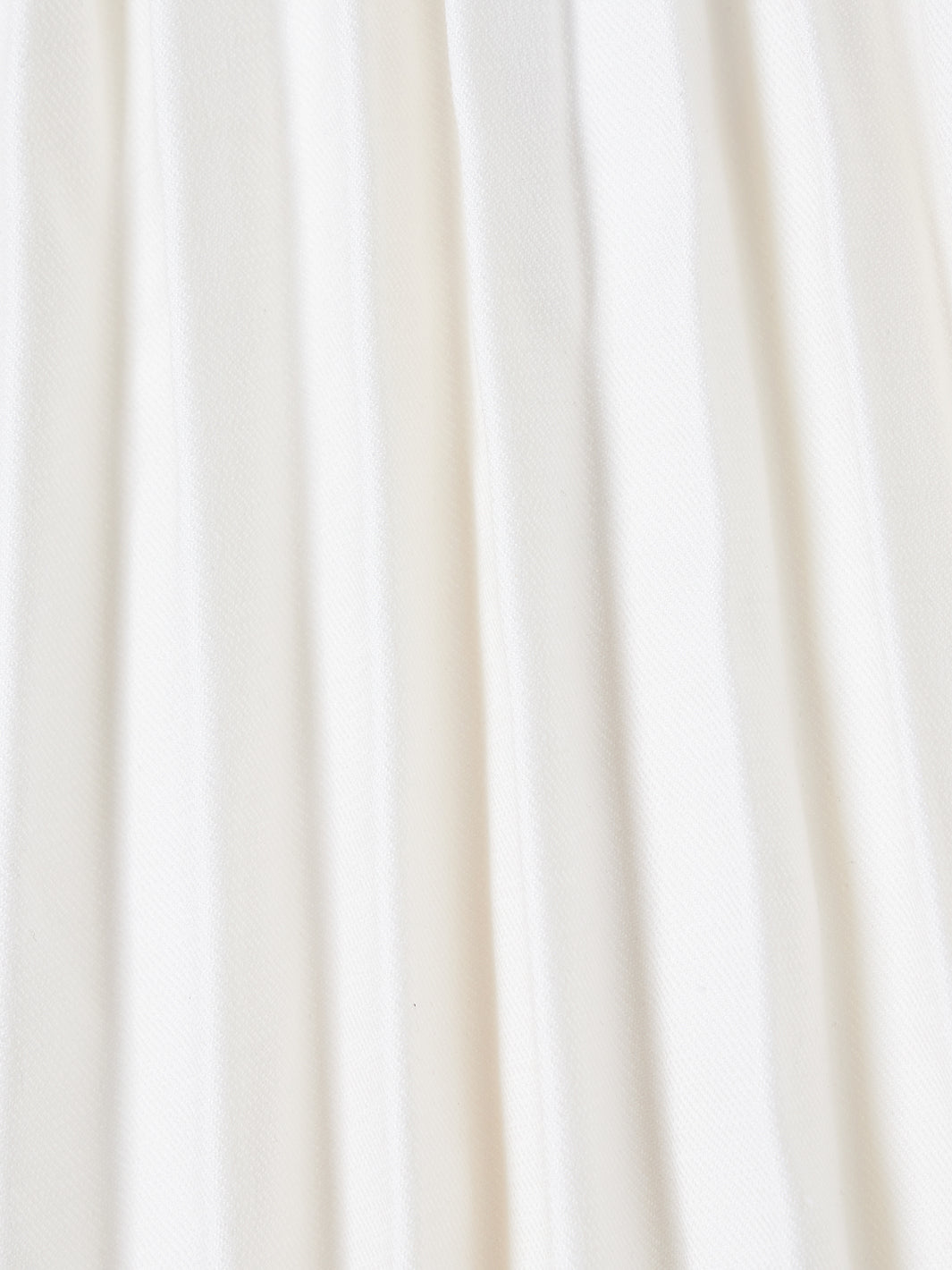 Accordion Pleated Skirt - Off White