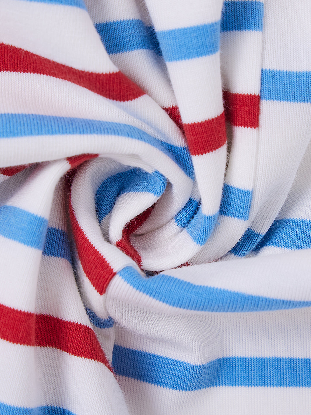 Half Striped Long Sleeve Top