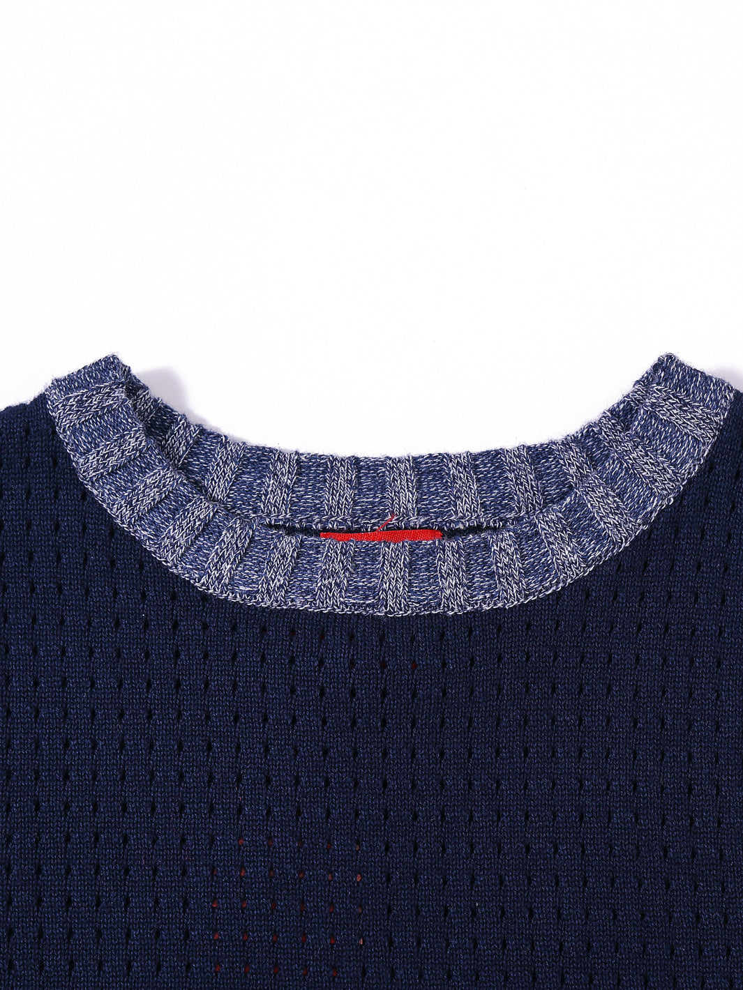 Eyelet Classic Short Sleeve Sweater