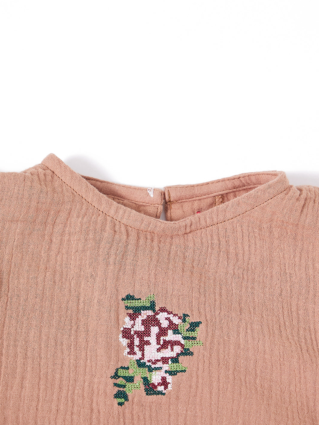 Vest Set Crop Length Robe