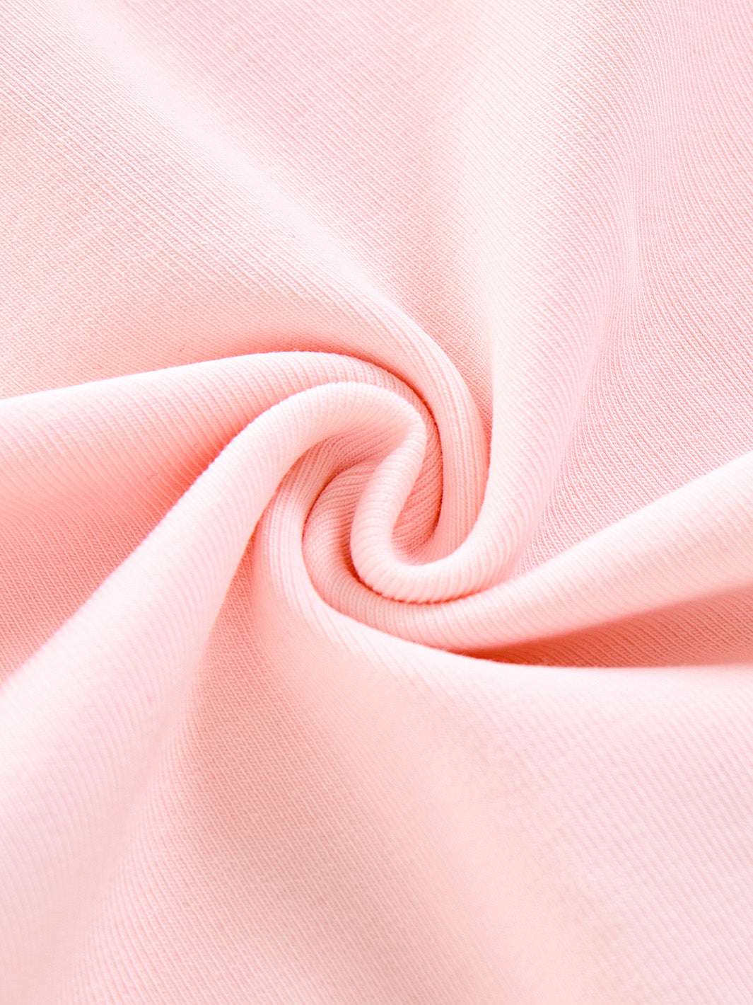 Solid Mock Neck T-shirt - light Pink