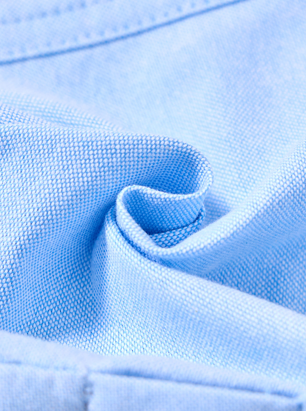 Baby Solid Romper - Lt. Blue