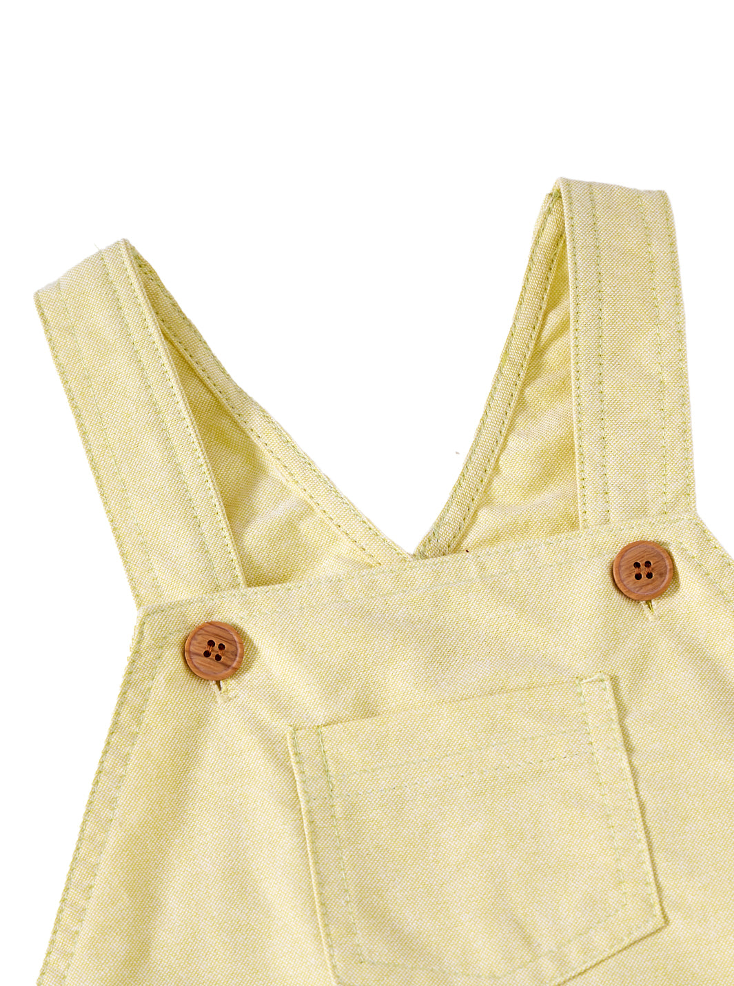 Baby Solid Romper - Yellow