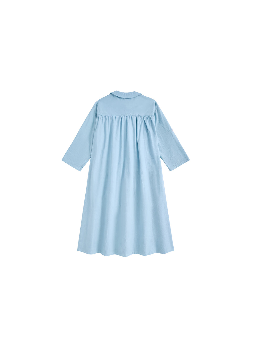 High Cut Dress - Pale Blue