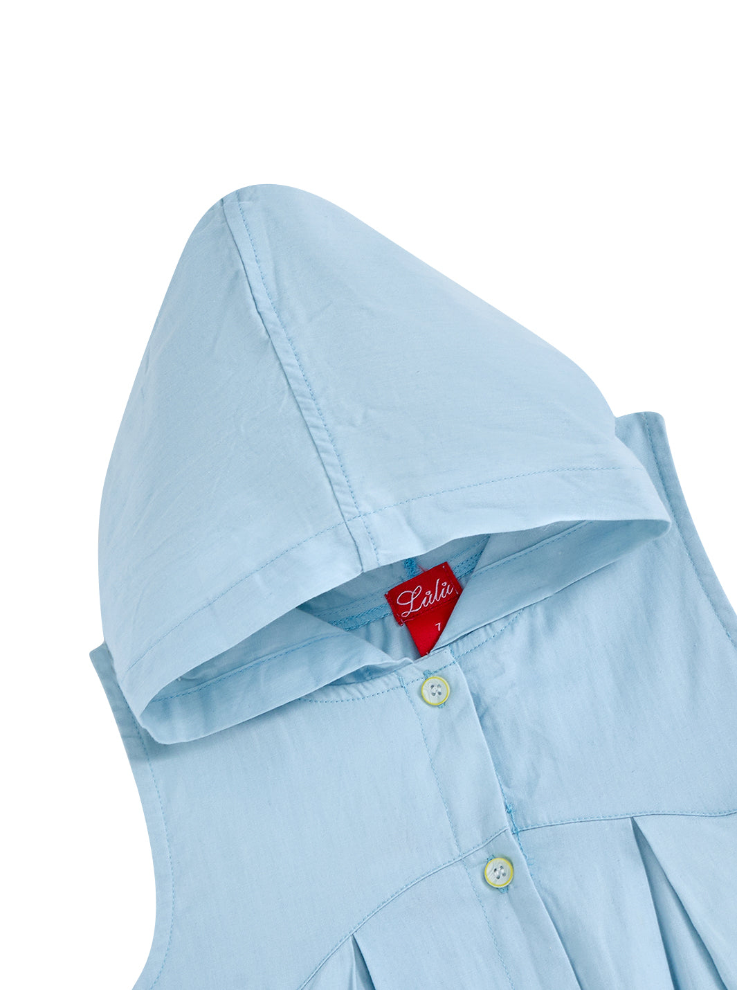 Button Hooded Jumper