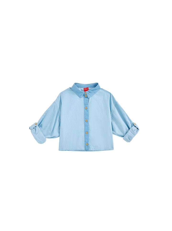 Combo Crop Shirt