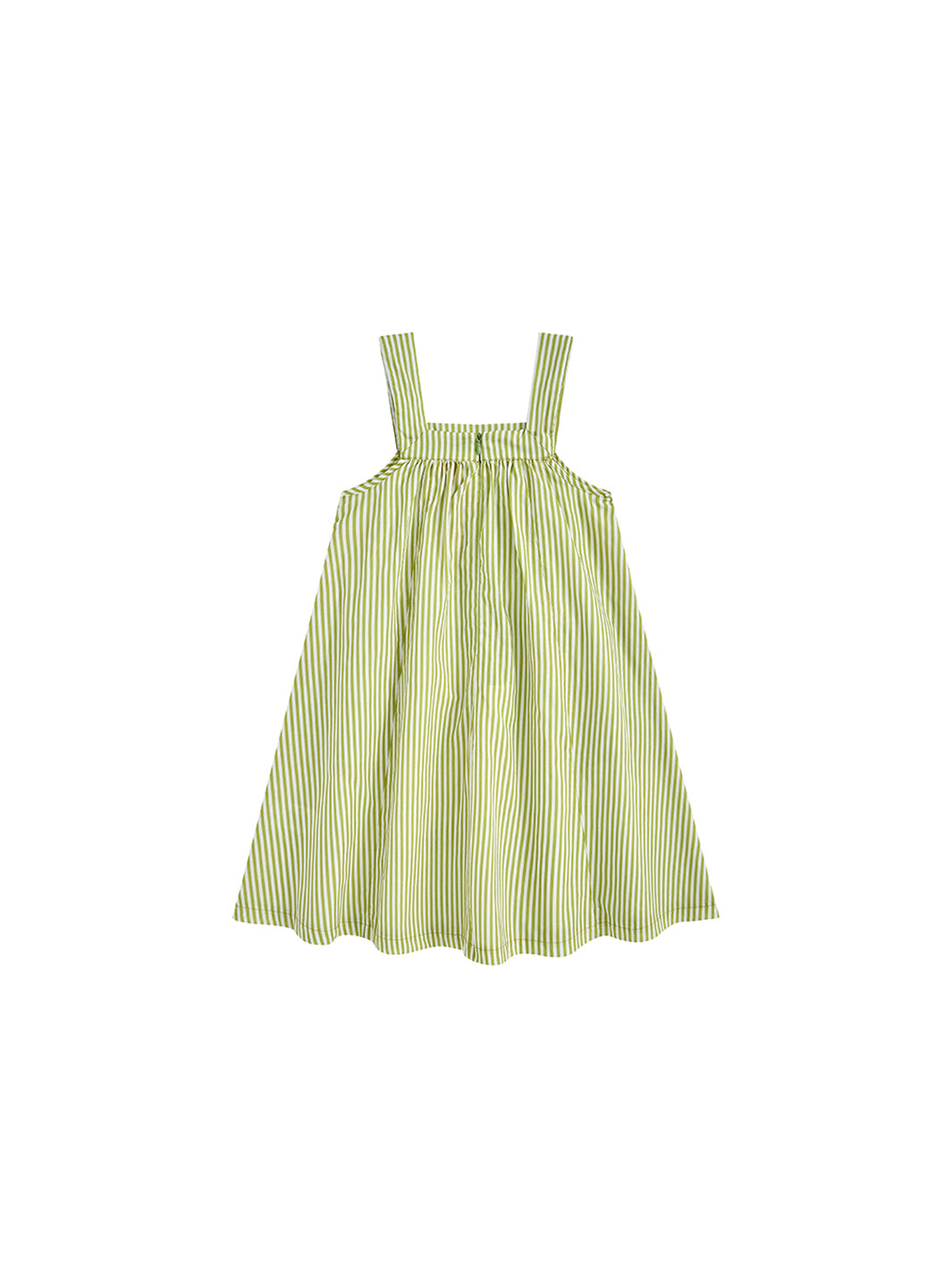 Striped Jumper - Olive/White Stripe