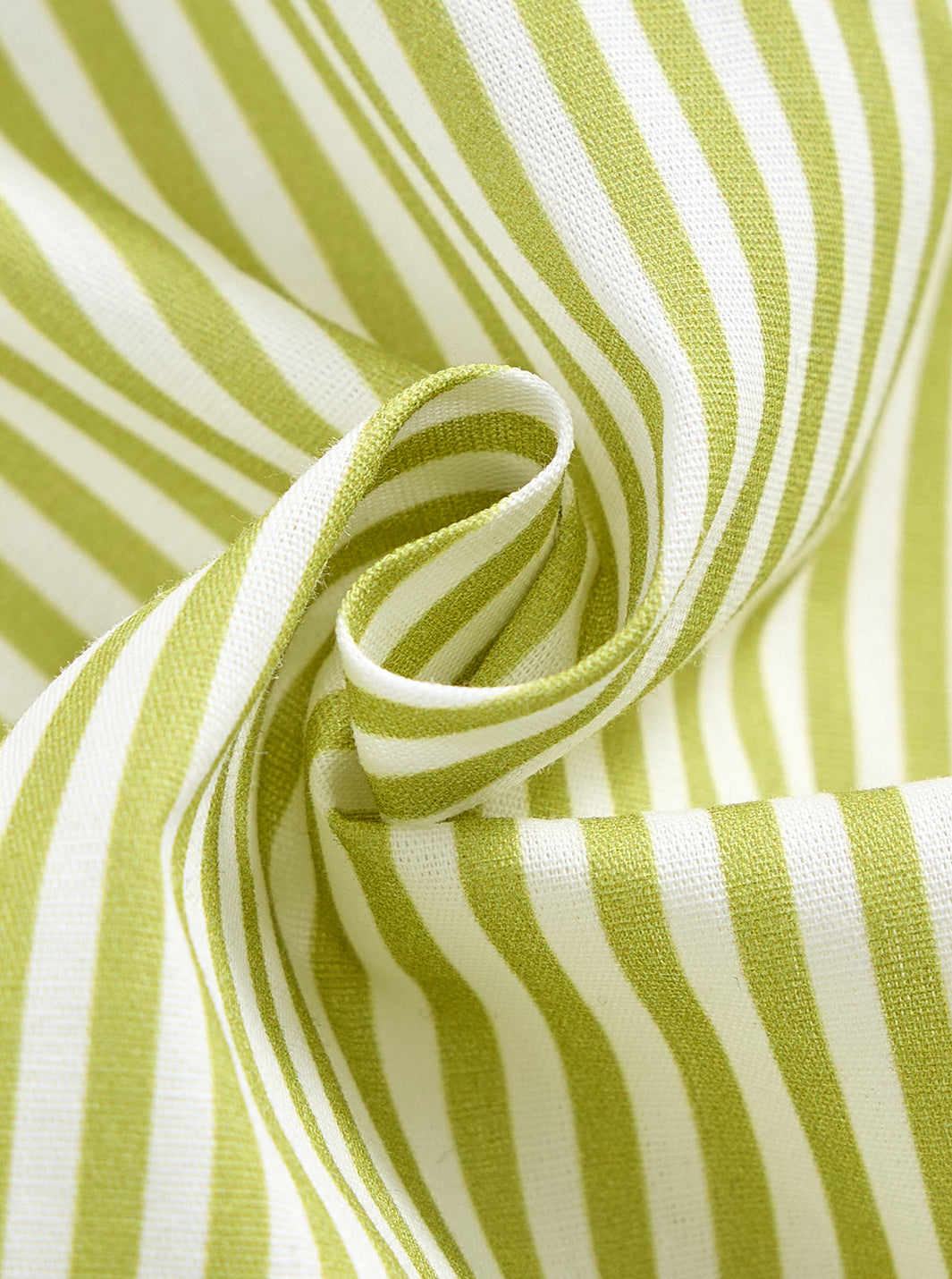 Striped Shirt - Olive/White Stripe