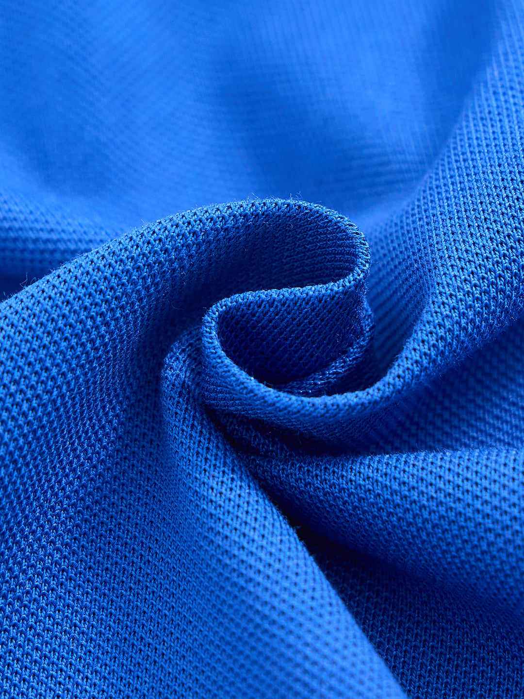 Classic Low Waisted Pleated Jumper - Deep Royal blue