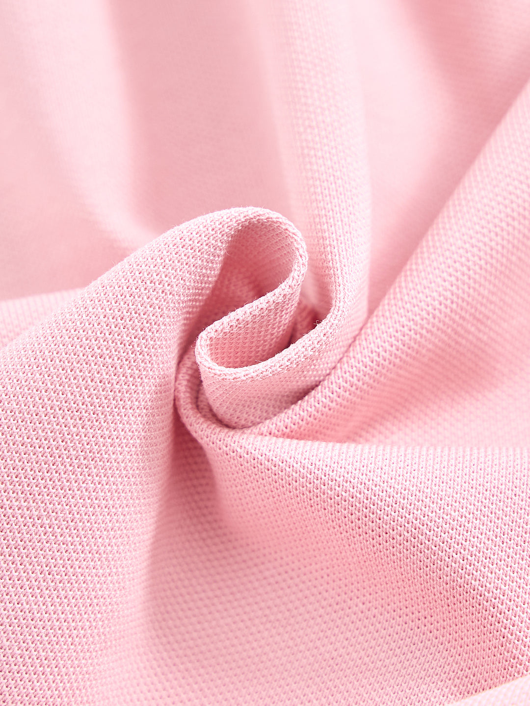 Collar Binding Dress - Pink