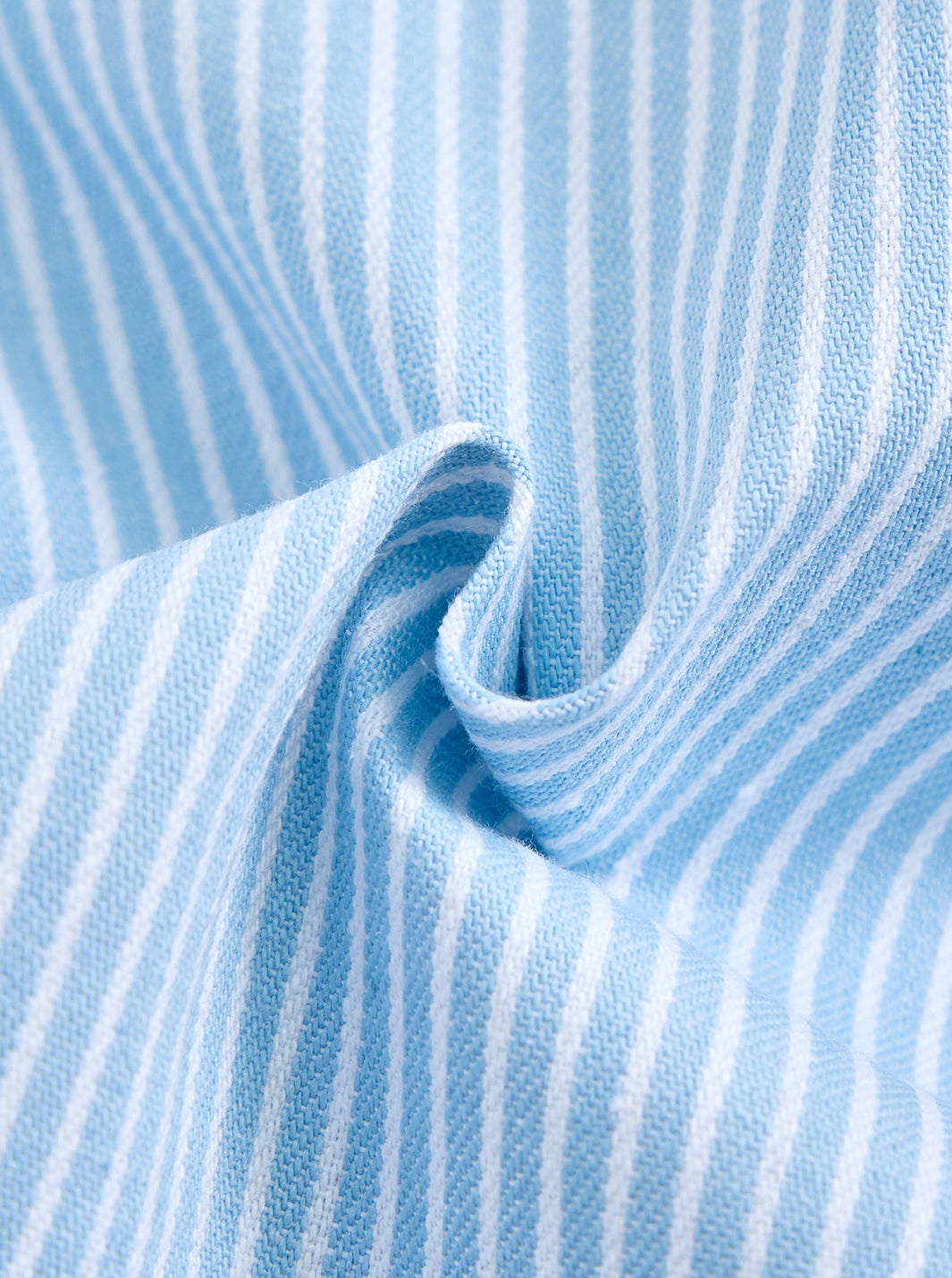 Denim Stripe Jumper - Lt. Blue