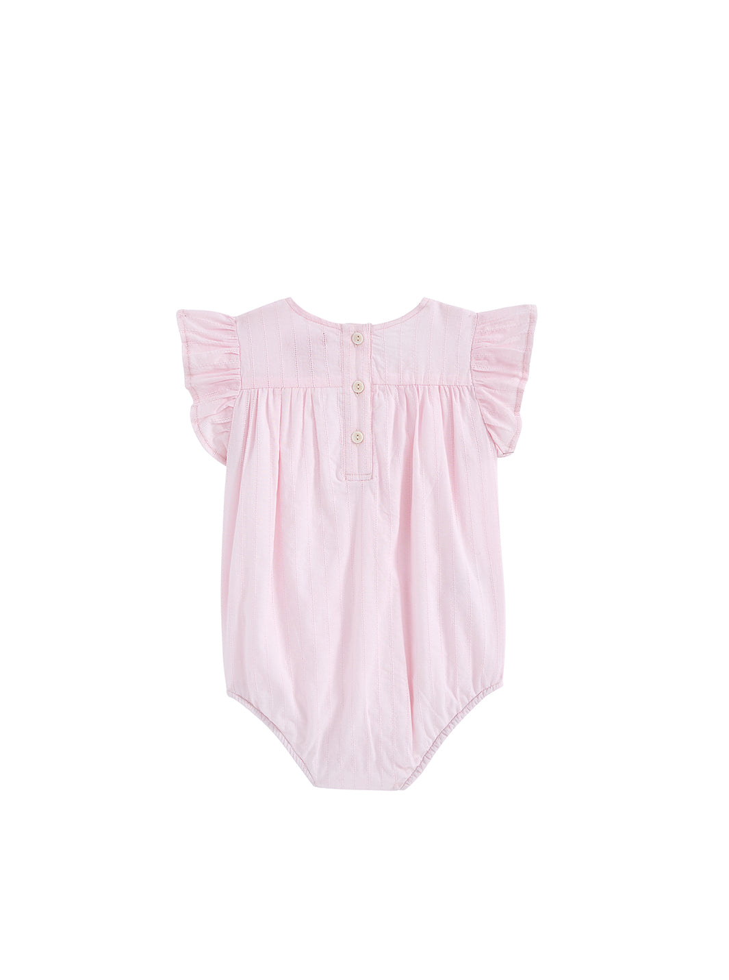 Baby Eyelet Ruffle Romper