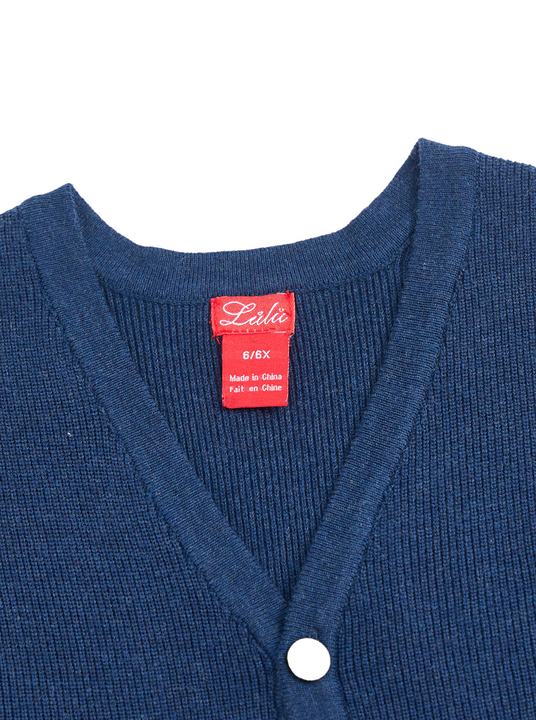 Classic Solid Vest - Navy Mix