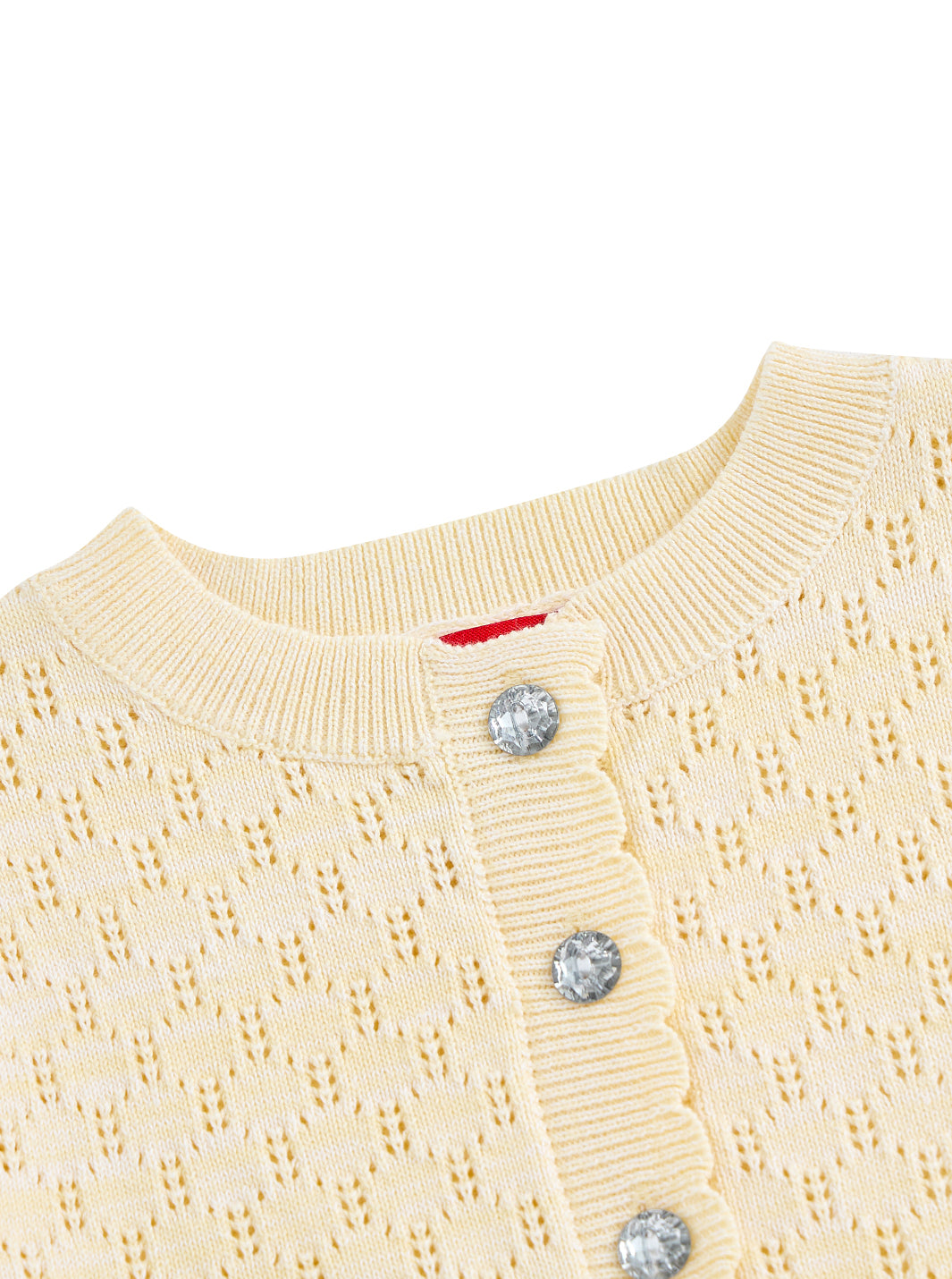 Buttons Sweater - Butter milk