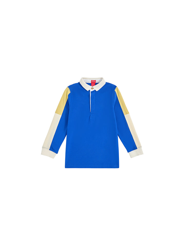 Sleeve Color Block Polo