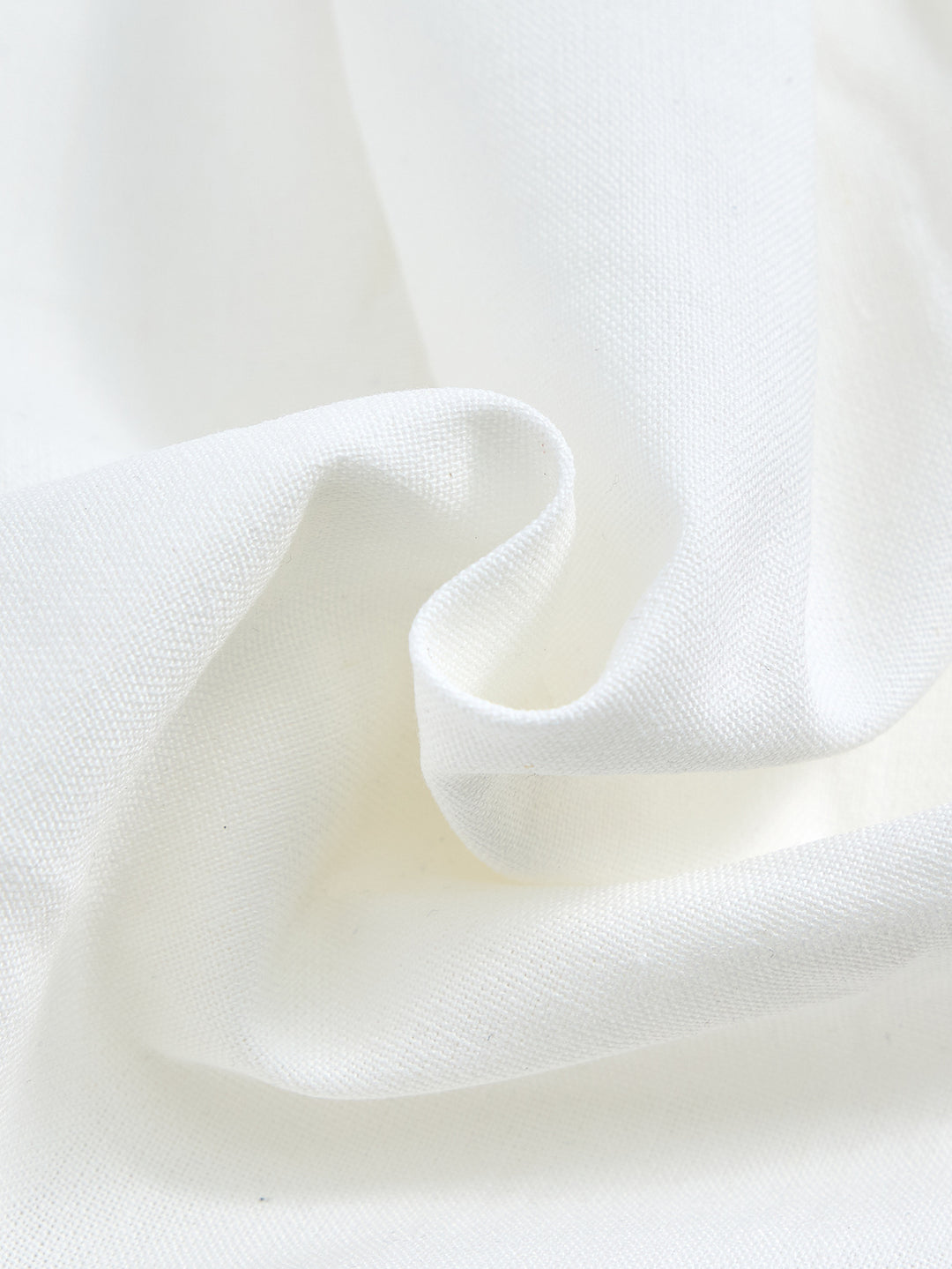 Front Embroidered Long Shirt - Off White/Black