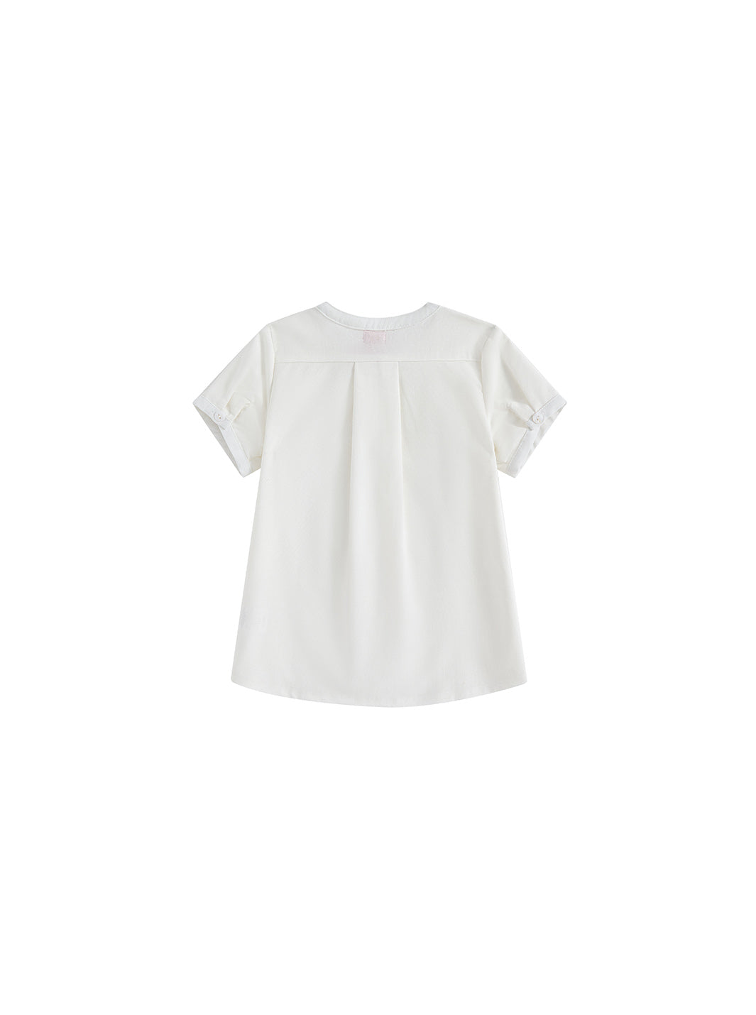 Front Embroidered Short Shirt