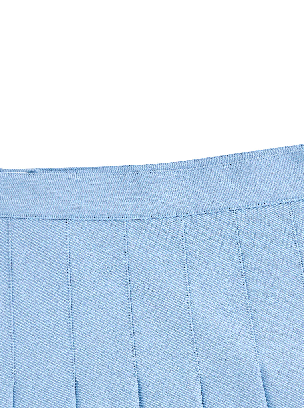 Pleated Skirt - Lt. Blue