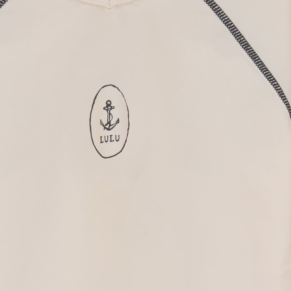 Boy Seersucker Stripe Swim Set