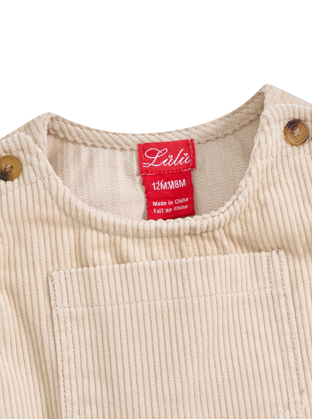 Corduroy Pocket Overall