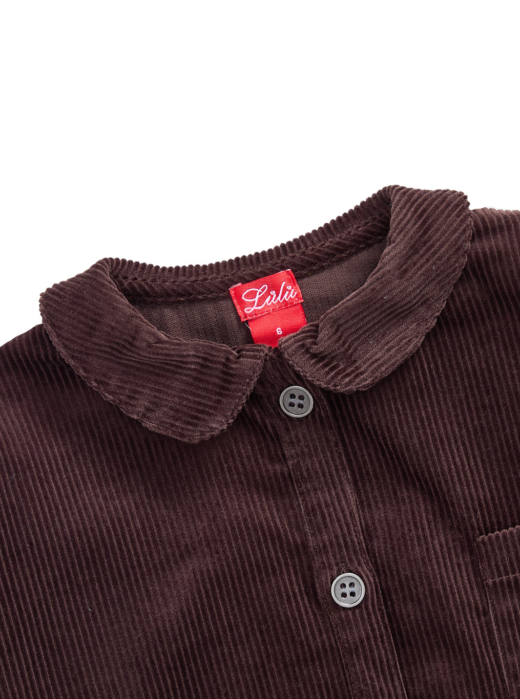 Corduroy Dress - Brown
