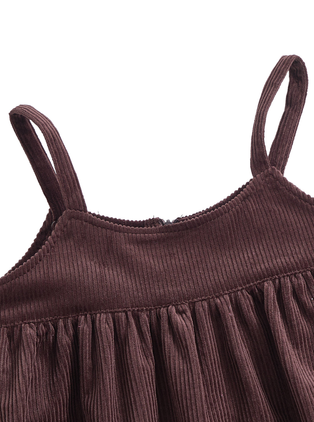 Corduroy Jumper - Brown