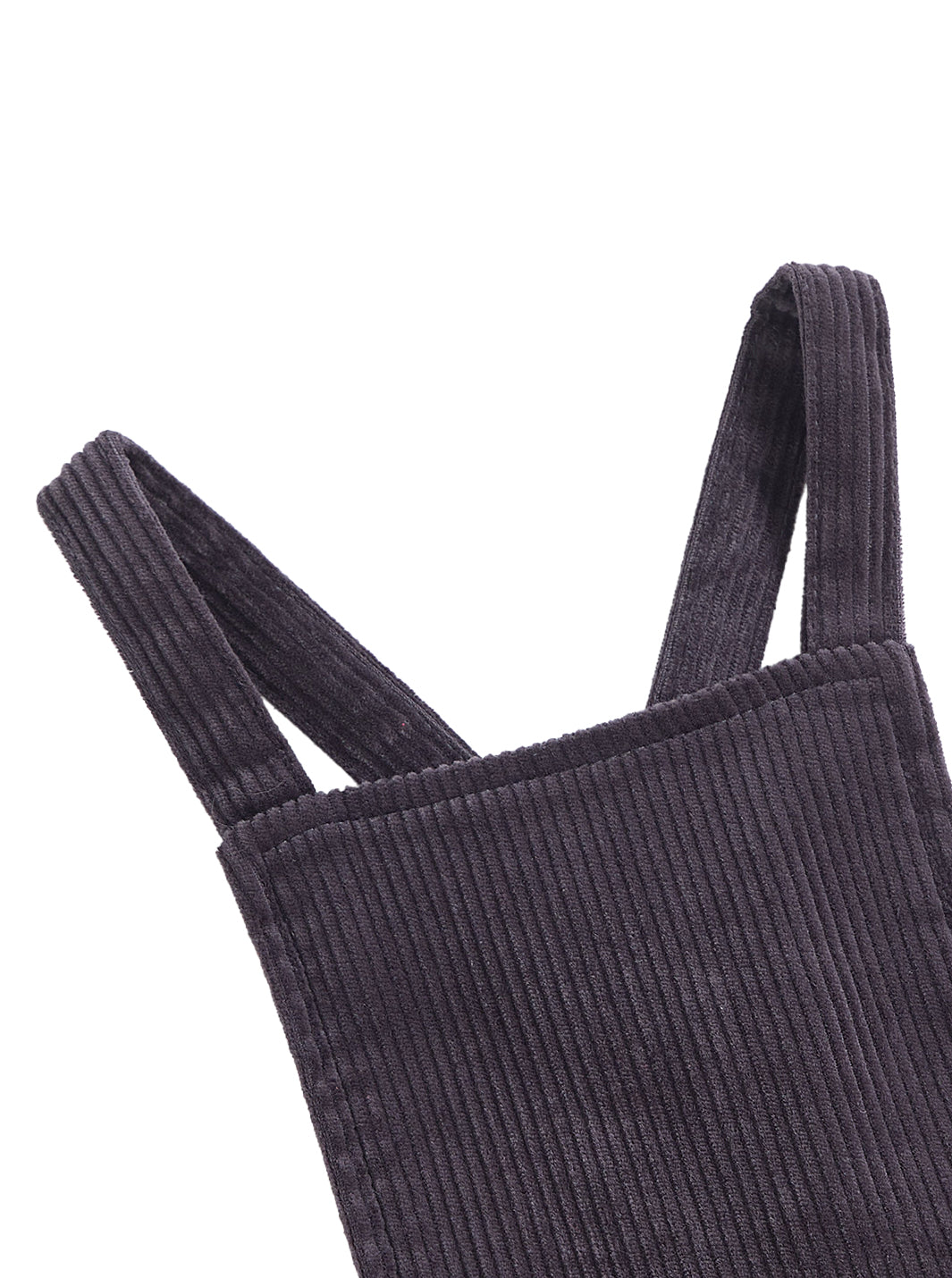 Baby Corduroy Overall - Grey