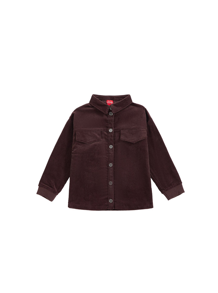 Corduroy Shirt - Brown