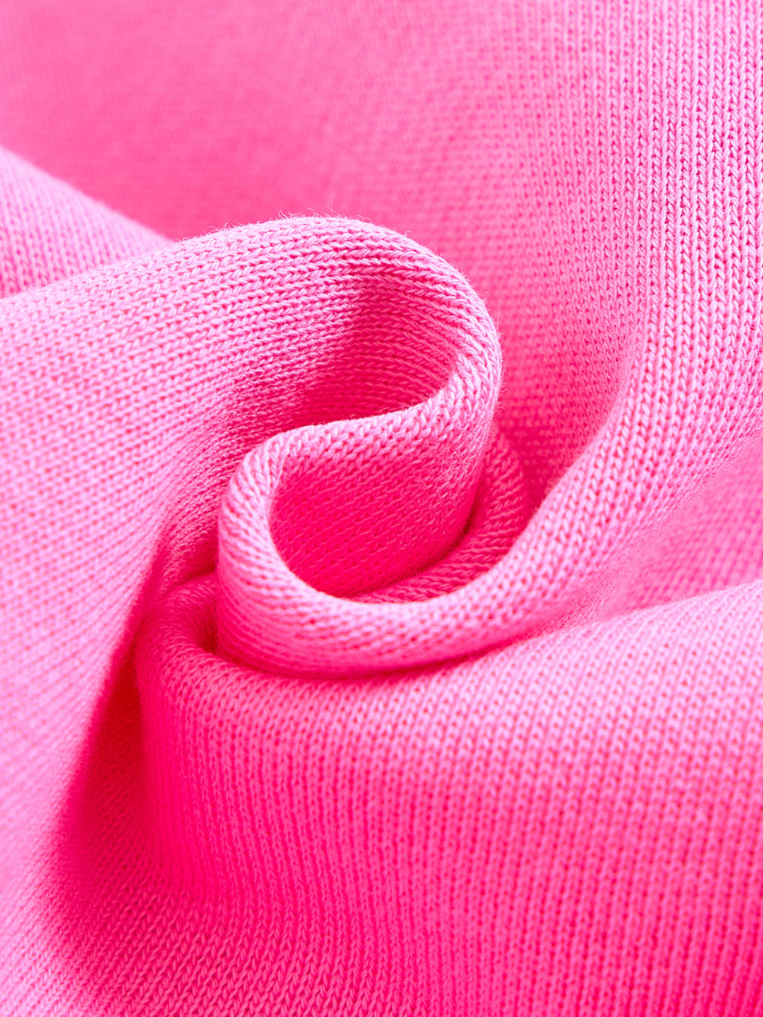 Baby French Terry Set - Hot Pink