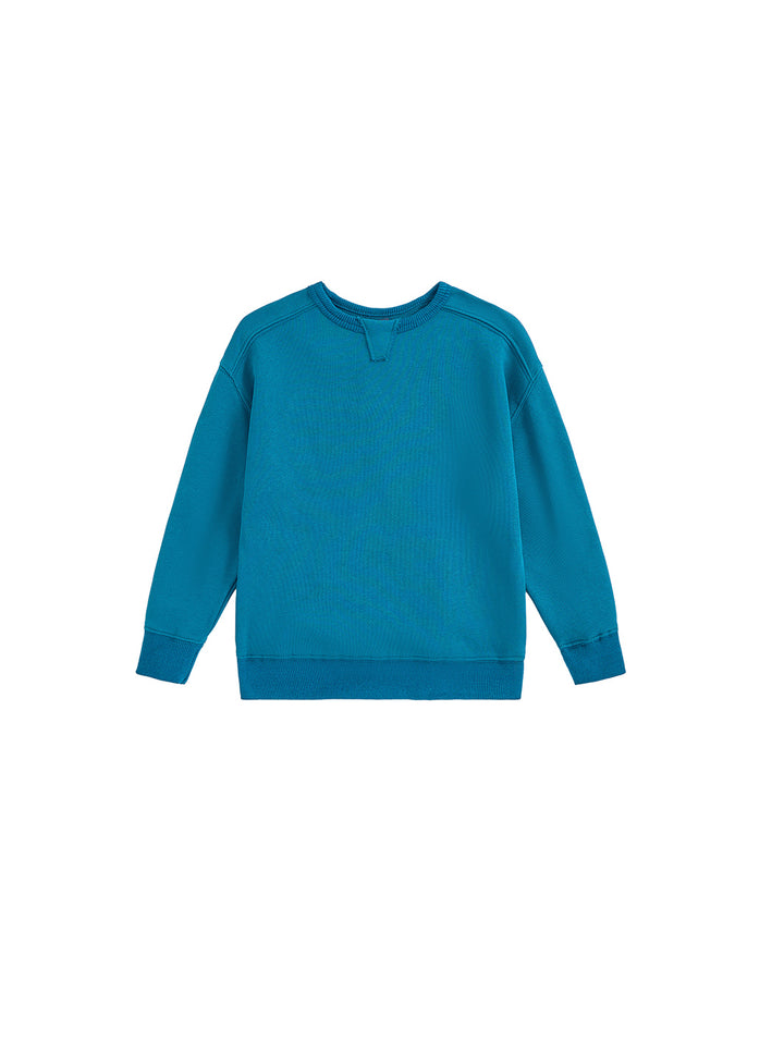 French Terry Cut Top - Steel