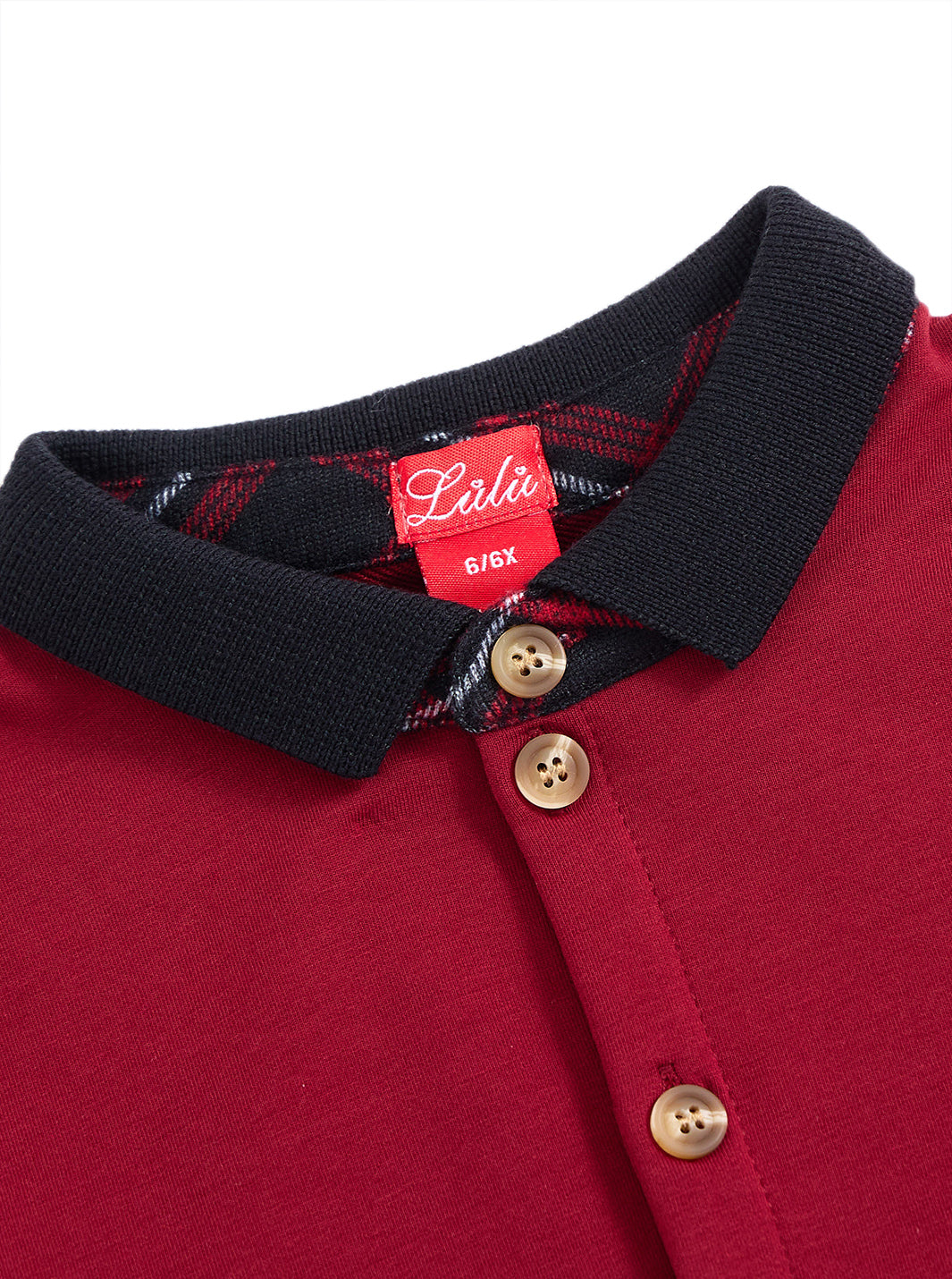 Bottom Combo Polo - Maroon