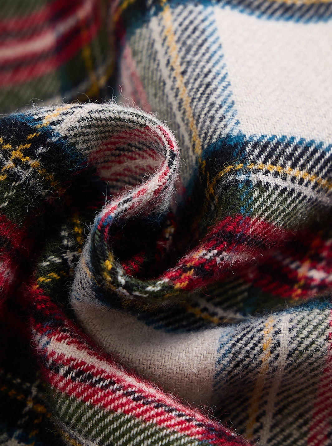 Plaid Turtleneck Dress