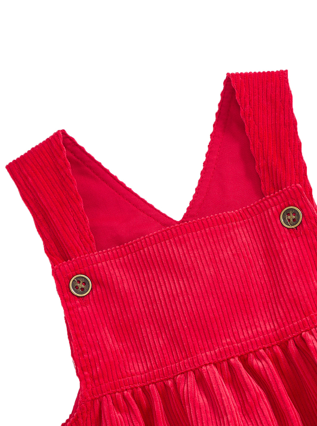 Corduroy Jumper - Red