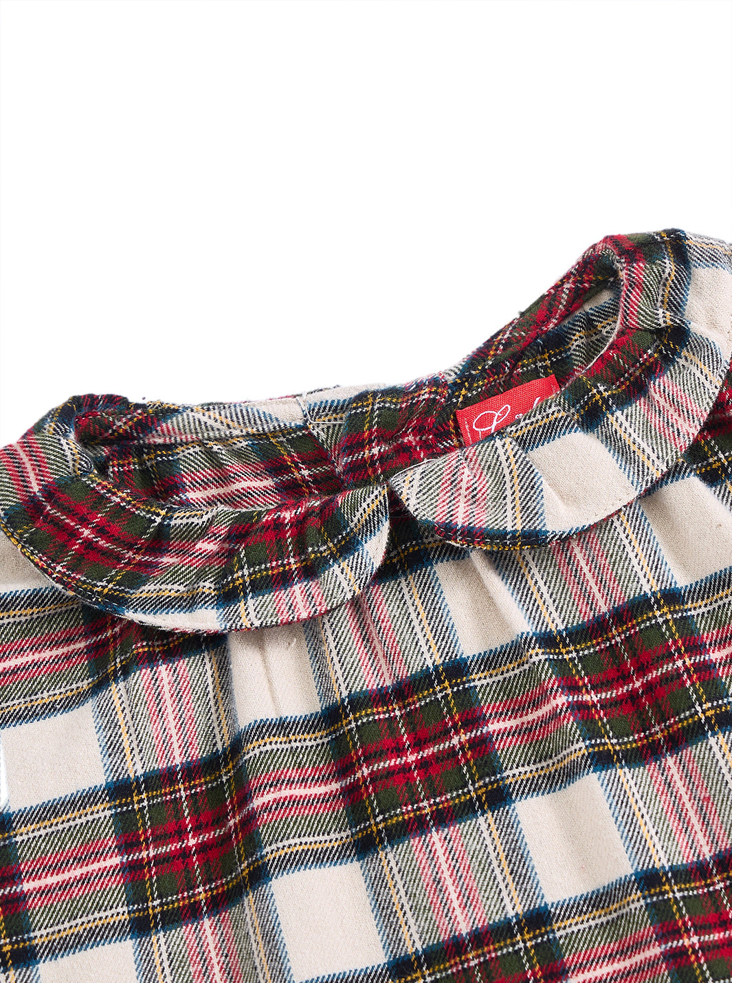 Plaid Gathered Shirt
