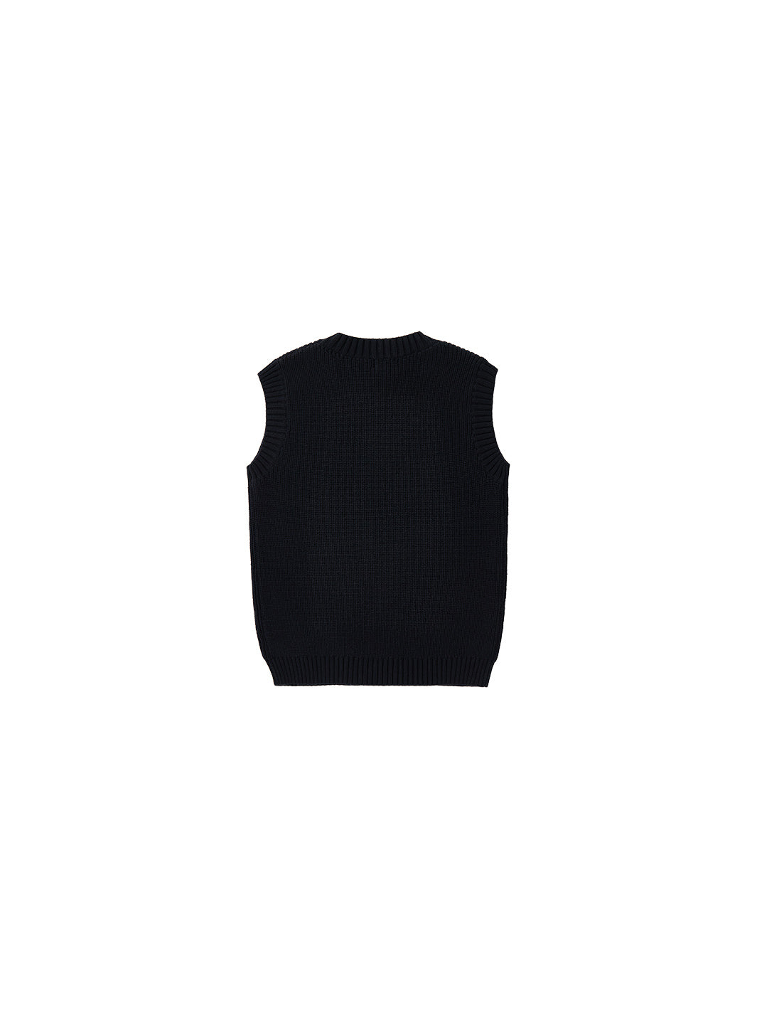 Solid Knit Vest
