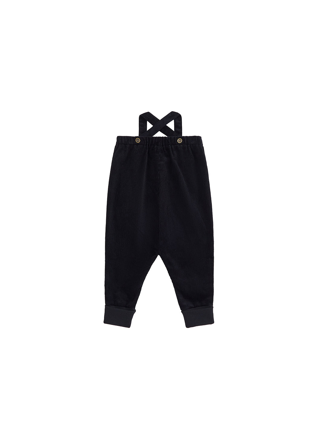 Curdoroy Overall - Black