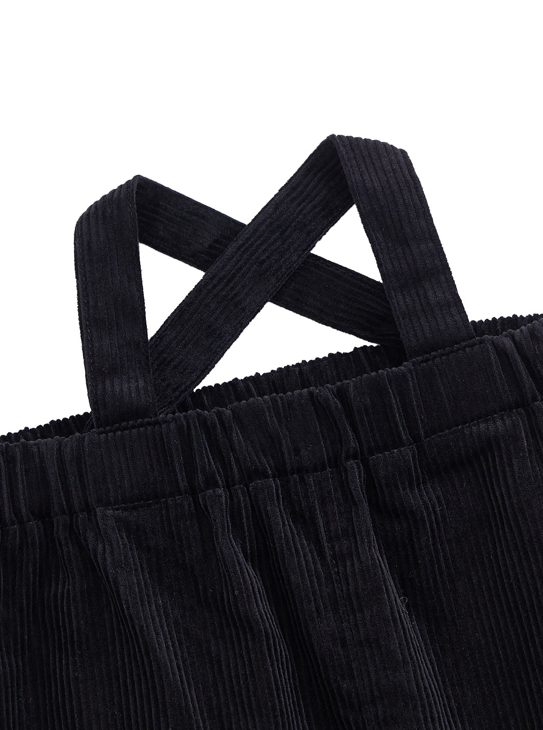 Curdoroy Overall - Black