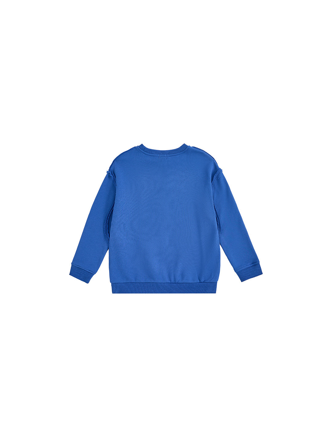 Musical Note Print Top - Royal Blue