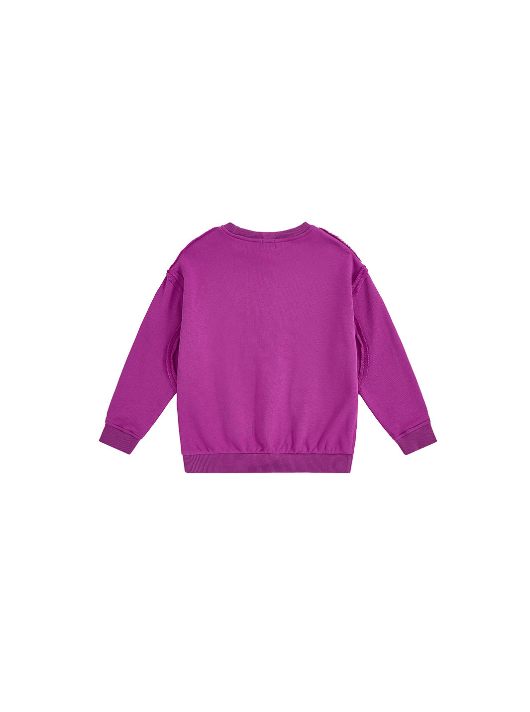 Musical Note Print Top- Purple