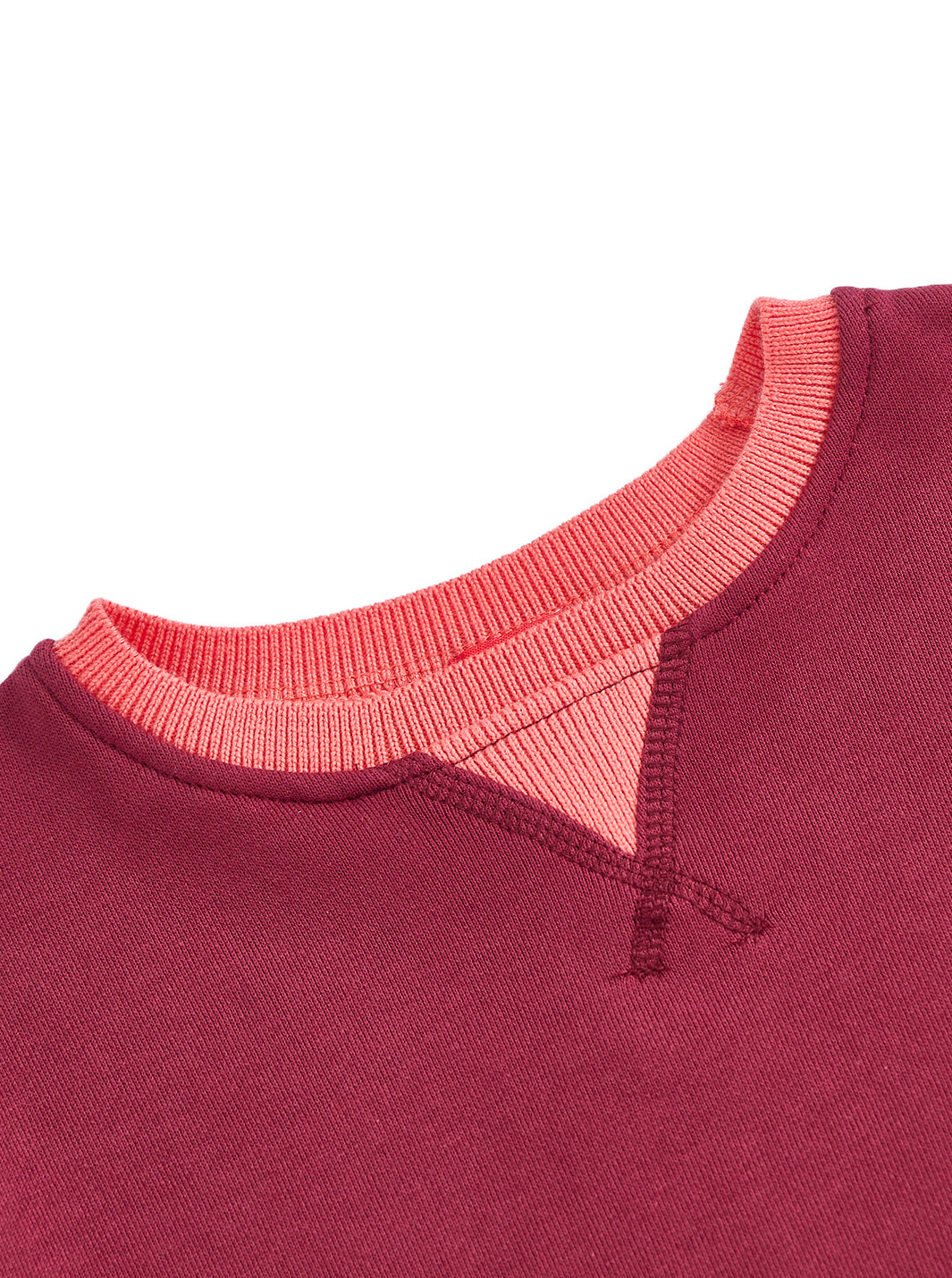 Contrast Trim Top - Girl