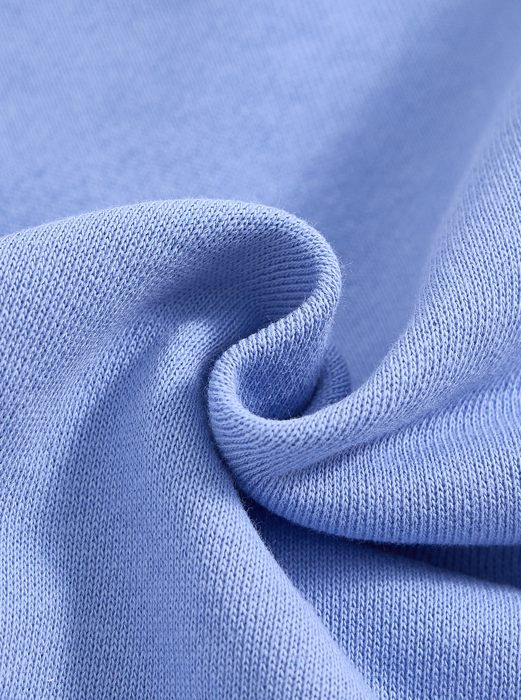 Smiley Print Top- Blue