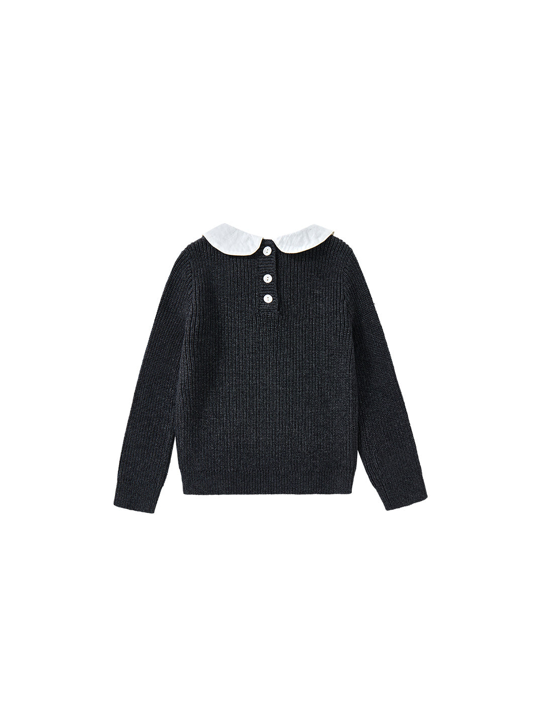 Combo Color Sweater - Charcoal Mélange