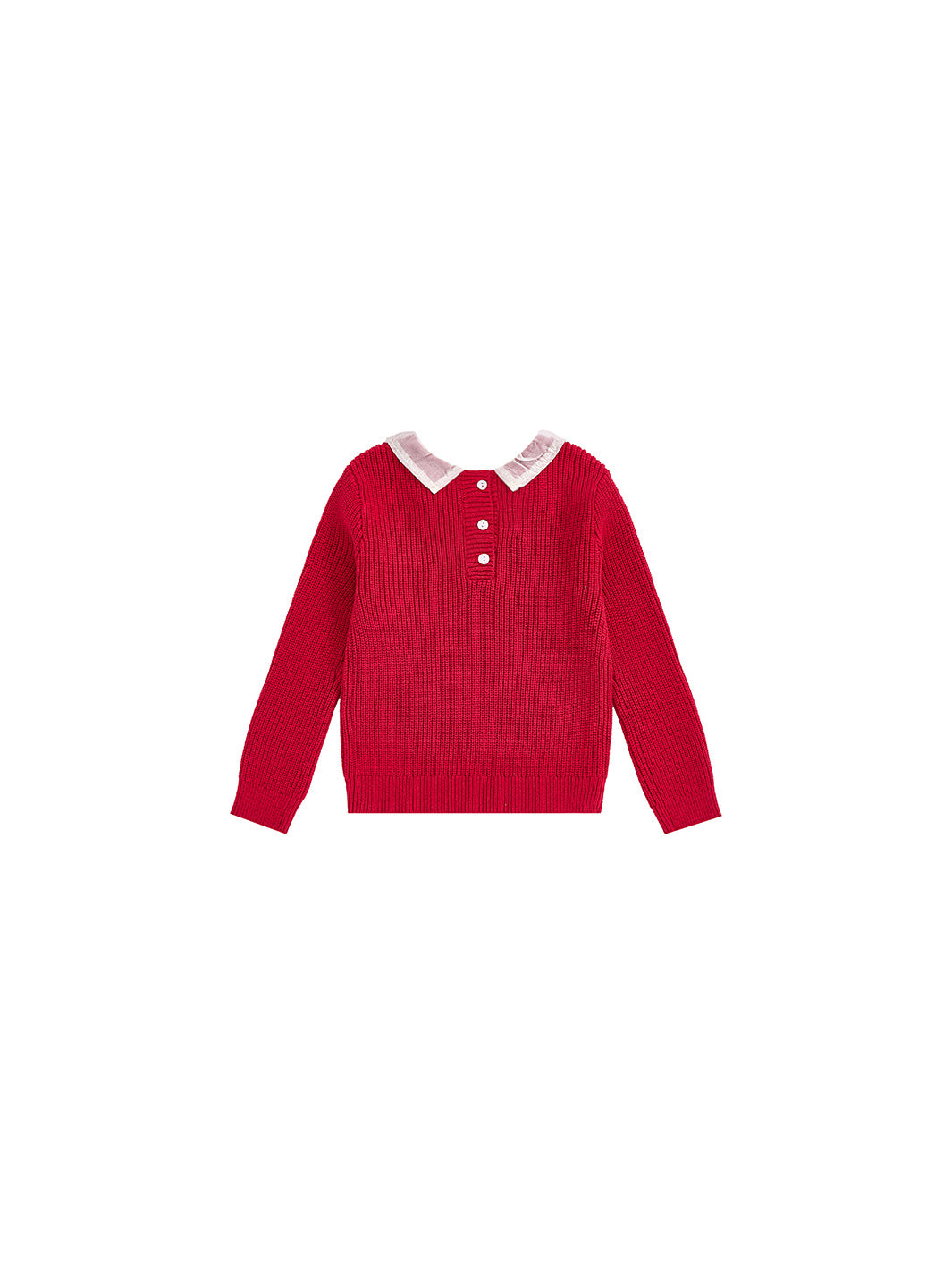 Combo Sweater - Red Mix
