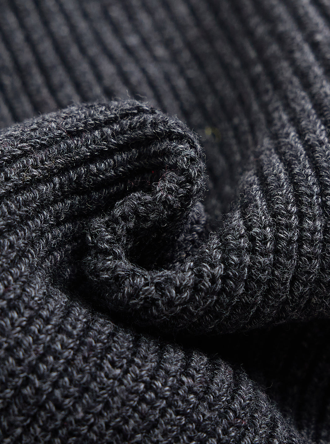 Solid Sweater - Charcoal