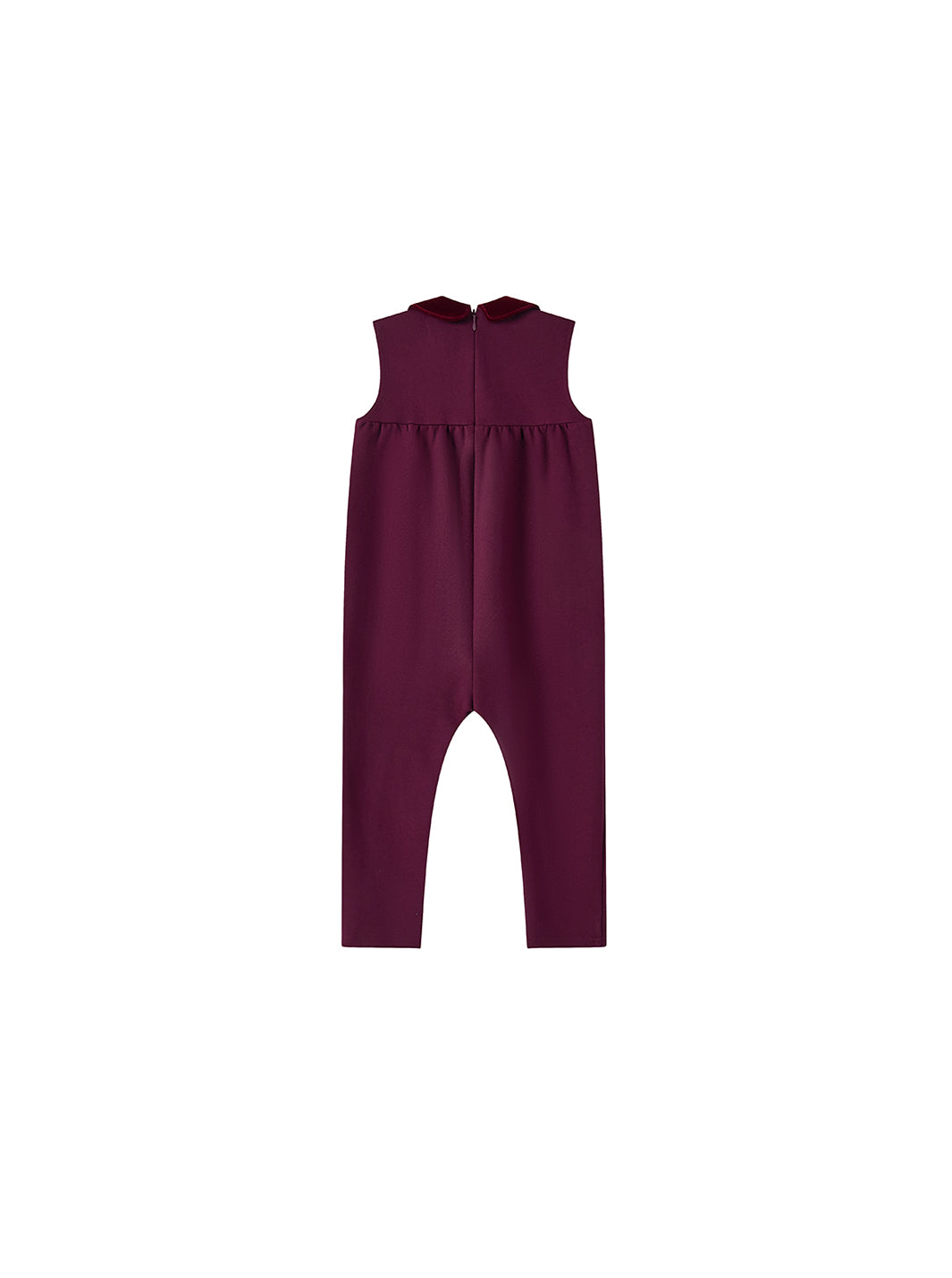 Velvet Collar Overall