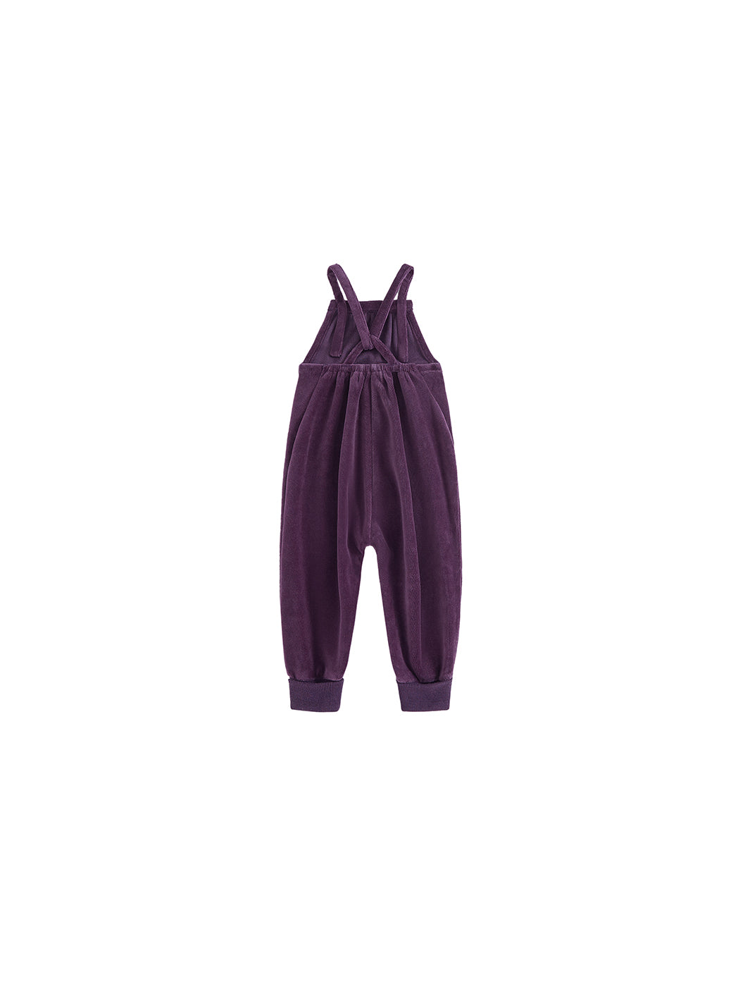 Velour Elastic Overall